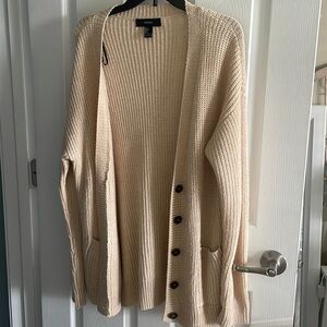 Forever 21 knit button cardigan